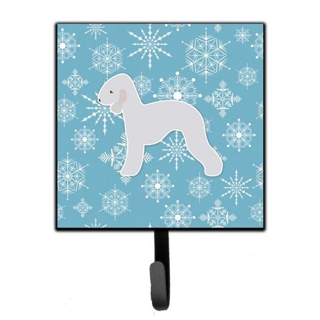 MICASA Winter Snowflake Bedlington Terrier Leash or Key Holder MI230097